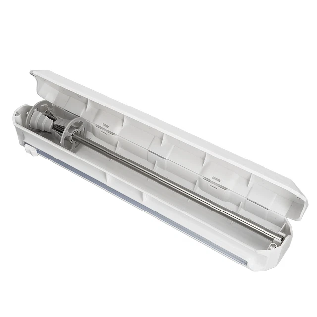 Wrap Dispenser Smooth Cutting Cling Film Dispenser W/Slide Cutter Medium FD