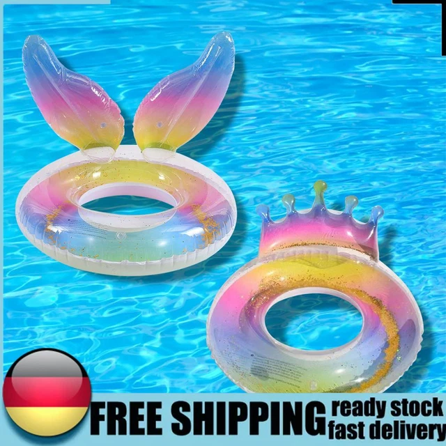 70cm/90cm Pool Float Circles Lightweight Swimming Ring Adults Water Sports Toys