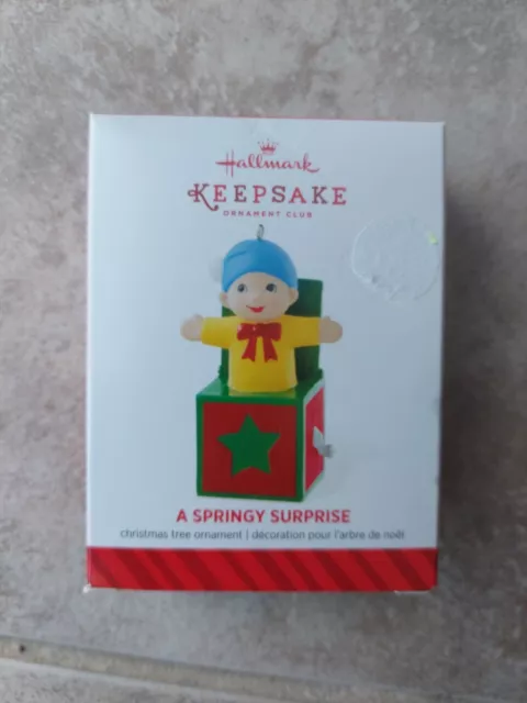 Hallmark 2014 Keepsake Ornament Member Exclusive A Springy Surprise