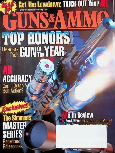 Guns & Ammo Handguns Magazine March 2005 Gun of the Year, ARs in Review