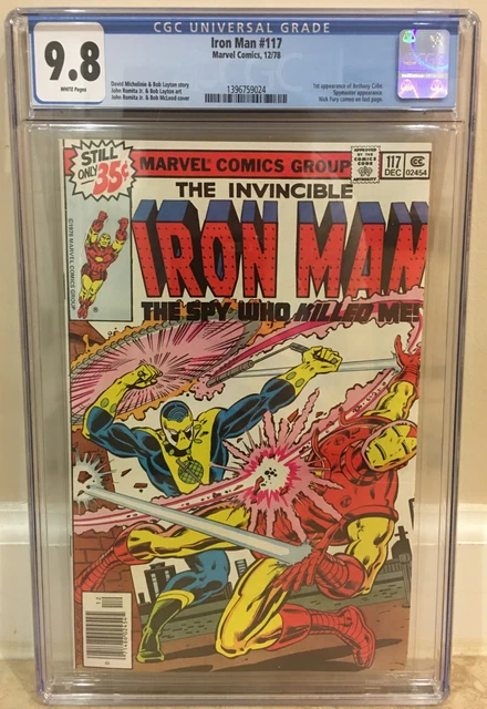 Iron Man #117 Cgc 9.8 1St Appearance Of Bethany Cabe Spymaster App Nick Fury Cam
