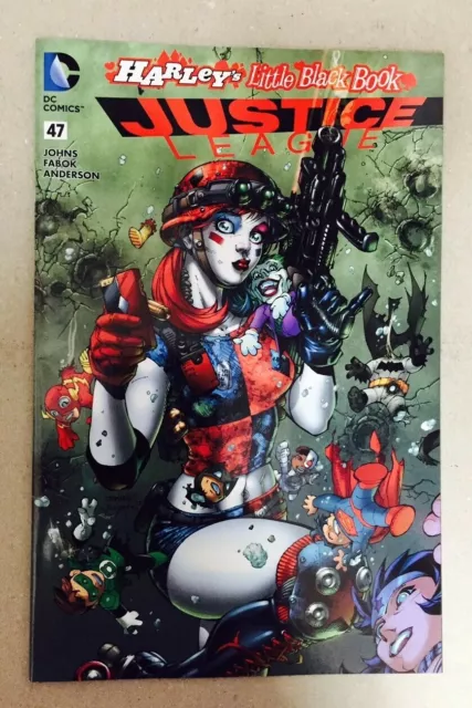 Justice League #47 Jim Lee Harley Quinn Color Variant 1St Print Dc Comics (2016)