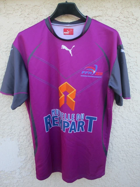 Vintage 70s/80s US Carcassonne Rugby Shirt Our Sport M #4 Player
