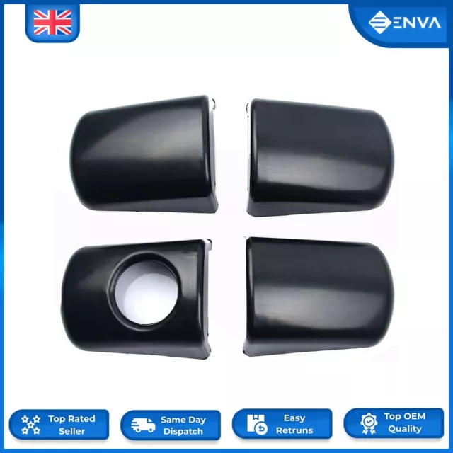 For Citroen Berlingo Peugeot Partner 4 Pcs Door Handle End Caps Trim Set 9101GE