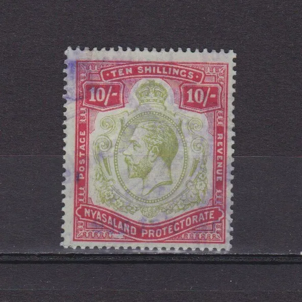 NYASALAND 1913, SG# 96, CV £170, Wmk Mult Crown CA, Used