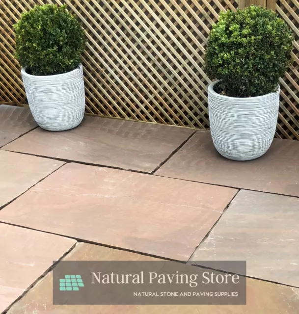 Autumn Brown | Patio Paving Slabs Indian Sandstone| 600x900| 22mm* Split Packs