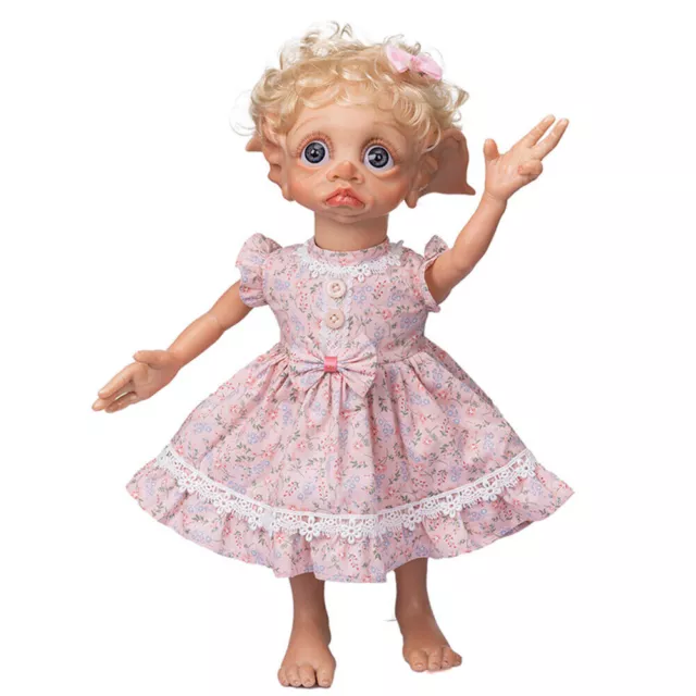 18" Reborn Dolls Baby Vinyl Silicone Realistic Handmade Newborn Doll XMAS Gifts