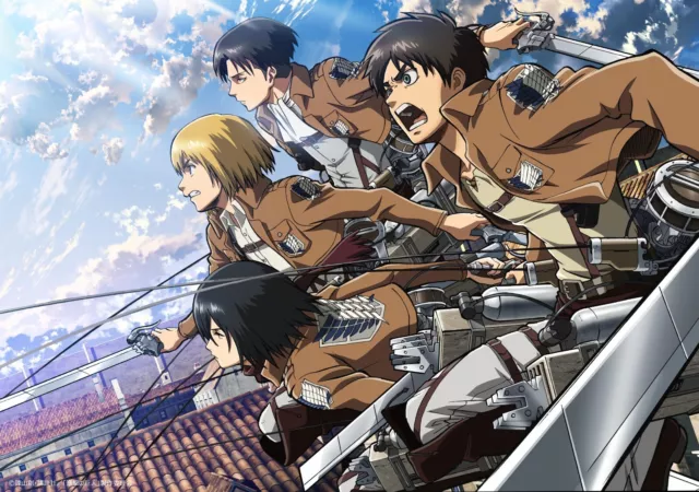 Poster Shingeki No Kyojin Tam A4 e A3 Anime Temporada Levi, Mikasa, Ymir,  Personagens Attack On Titan Mangá.