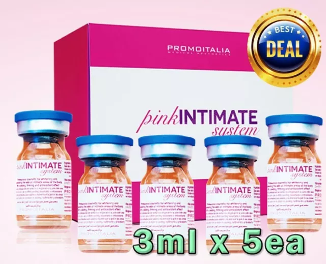 PROMOITALIA Sistema Íntimo Rosa 3 ml x 5ea ¡Envío Express Internacional!¡!