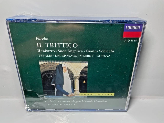 その他 Il Trittico: Tebaldi / Del Monaco / Merrill / Gardelli / Ommf [CD] PUCCINI Il Trittico / Tebaldi, del Monaco,Gardelli | Decca