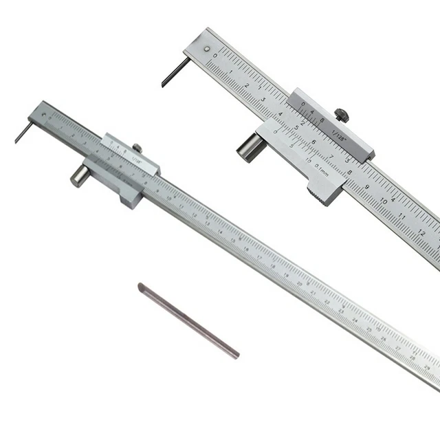 Borsa Con Carburo Scriba Vernier Caliper Parallele Controllo Marking