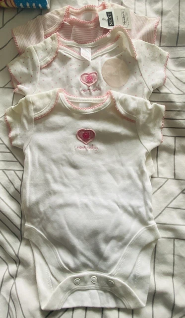 Baby Girls clothing bundle Mixed size newborn to 6/12 Months 30 pieces 8