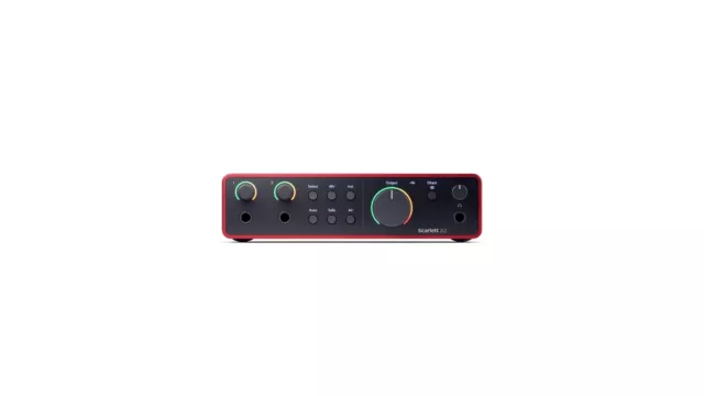 Focusrite Scarlett 2i2 4th Gen Audio - Interface - NEU