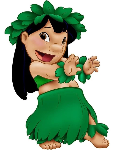 Adesivo Murale Lilo & Stitch Decalcomania Decorazione Casa Arte Murale - Foto 3