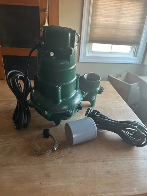 Zoeller 1/4hp 115V N264-B cast iron sewage pump - for repair
