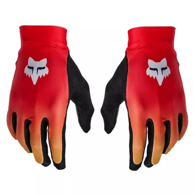 Gants Vtt Flexair Race Gant Rouge Fluo FOX Racing Vélo Mountain