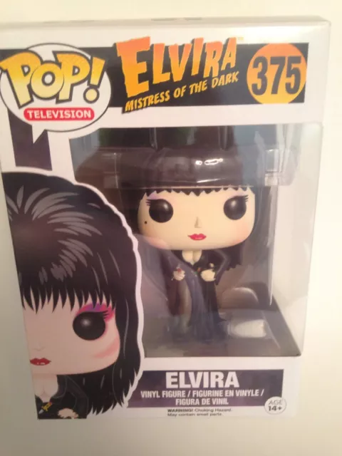 Funko POP Mistress Of The Dark Elvira Original Black Dress VAULTED