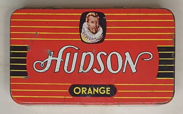 Hudson Orange Sigarenfabrieken N.V  Roosendaal Holland Vintage Empty Tin. ML0004