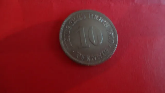 🇩🇪 🇩🇪  10  Pfennig 1910 G       Kaiser-Reich Zeit  🇩🇪 🇩🇪