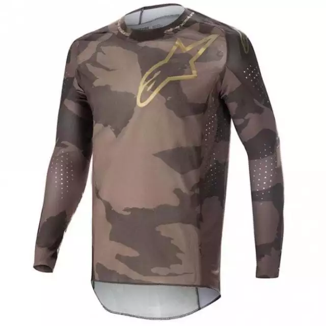 Alpinestars (LTD Edition) Jersey - SuperTech - INDIANAPOLIS (Brown/Gold)