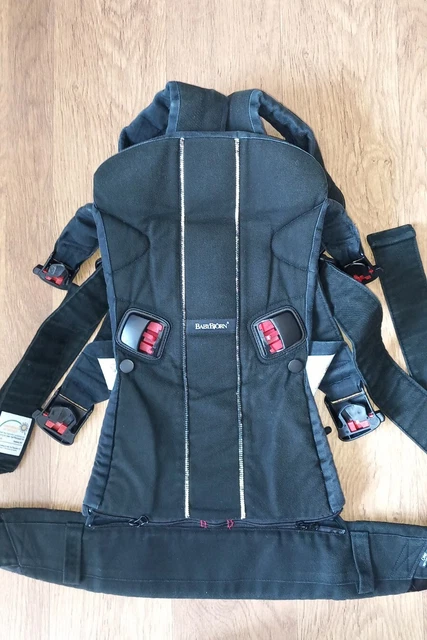 Portabebés Baby Bjorn algodón recién nacido/niño pequeño hasta 15 kg
