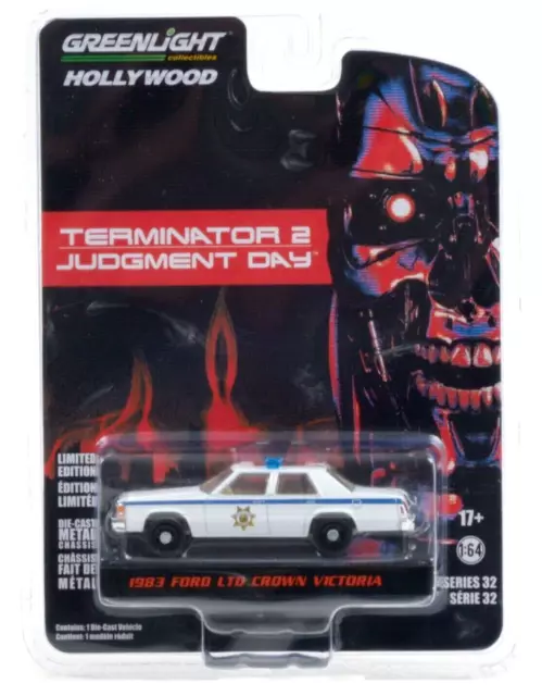 FORD LTD Crown Victoria Police 1983 "Terminator 2" - 1:64 Greenlight 44920-D