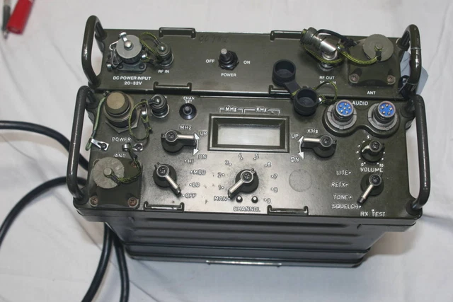 MILITARY RARE PRC-1077 AM-1077 FM Transceiver Used F/S Worked £1,769.12 ...