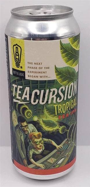 Craft Beer Can Bottle Logic Brewing Company Teacursion Tropical Black Tea IPA