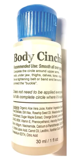 ModelSupplies Body Cinching Lotion DMAE ALA HA Cinch Skin Tightening 1oz SAMPLE 3