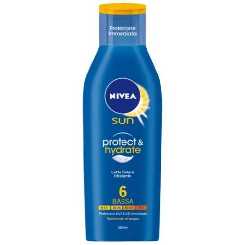 Nivea Sun Protect Hydrate Latte Solare idratante Protezione 6 - 200ml