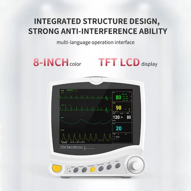 CONTEC ICU CCU MultiParameter Vital Signs Patient monitor Cardiac
