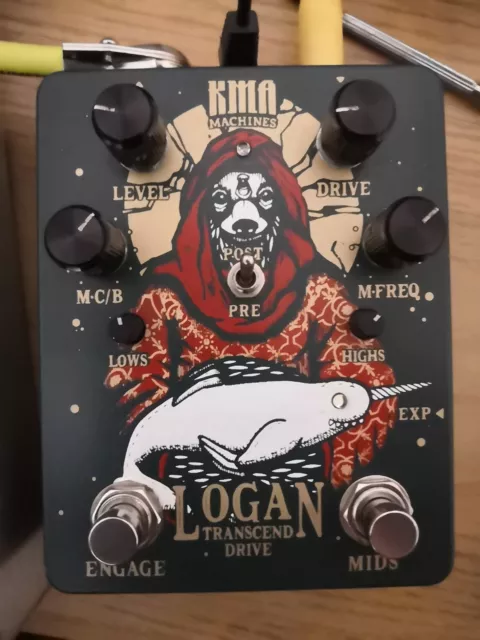 Pedal de accionamiento Logan Transcend de máquinas de audio KMA