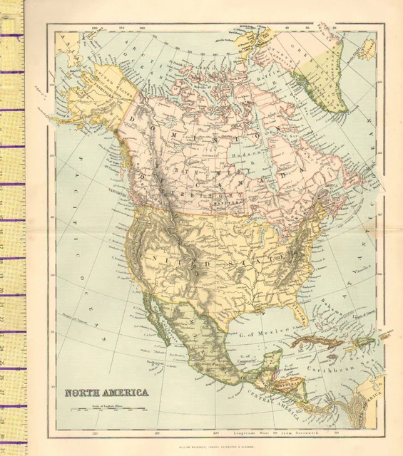 C1880 MAP NORTH AMERICA UNITED - C1880 MAP NORTH AMERICA UNITED STATES.webp