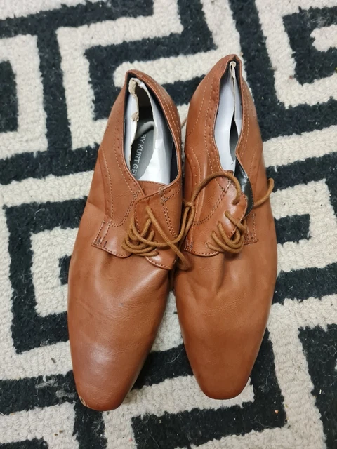 Scarpe formali Kurt Geiger marrone marrone chiaro da uomo taglia 42/8uk spedizione espressa