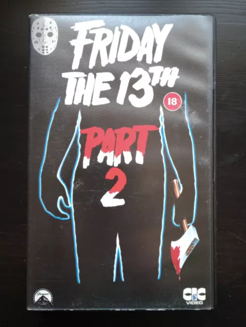 FRIDAY THE TH Part Rare Big Box Version VHS Ex Rental Horror Slasher Jason PicClick