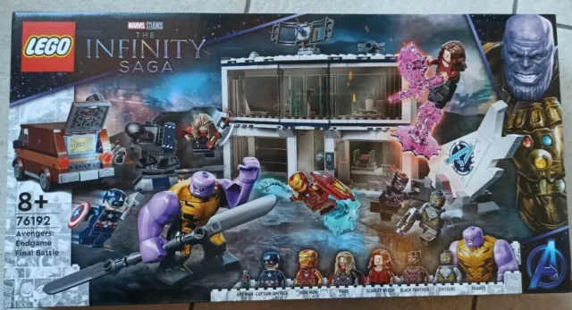 Lego 76192 Marvel Avengers Endgame, La Battaglia Finale. Iron Man, Black Panther