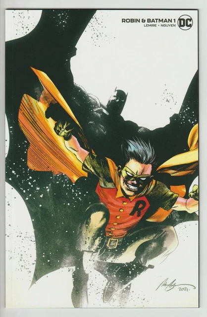 Robin & Batman #1 1:25 Albuquerque Variant Dc Comics 2021 Eb188