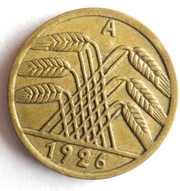 1926 Weimar Deutschland 5 Reichspfennig Deutschland Bin #15