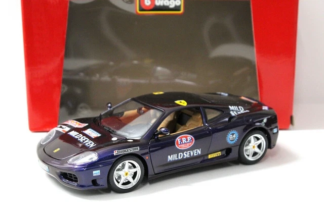 1:18 Bburago Ferrari 360 Modena Mild Sept Violet