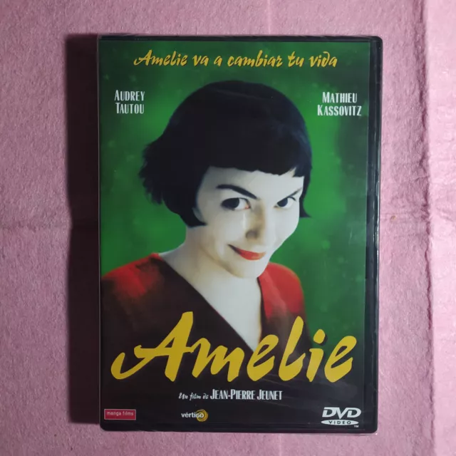 DVD AMELIE - Jean-Pierre Jeunet / Audrey Tautou / Mathieu Kassovitz NEW / SEALED