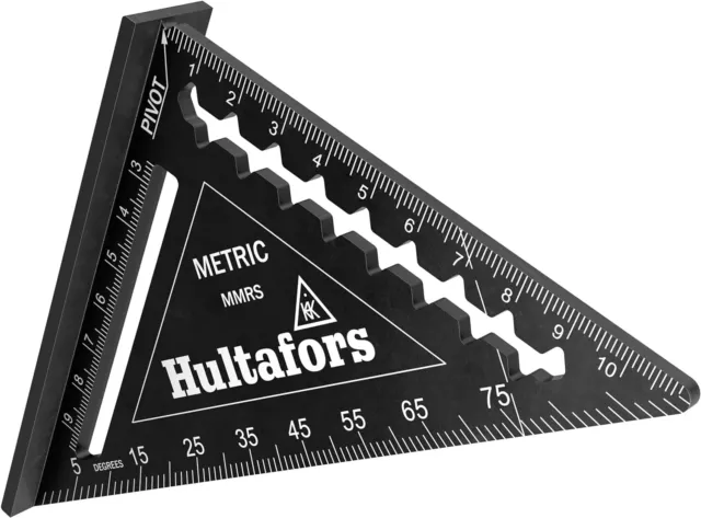 Hultafors 110mm Metric Mini Quick Speed Roofing Rafter Carpentry CNC Square,MMRS