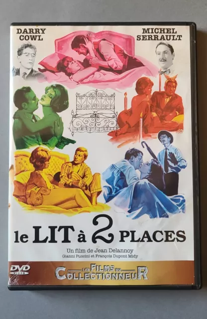 DVD LE LIT A DEUX PLACES - Darry COWL / Michel SERRAULT - Jean DELANNOY