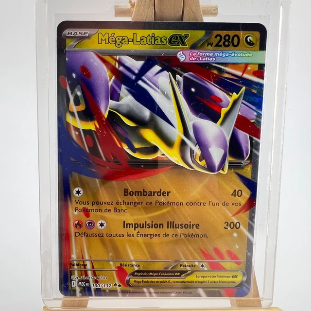 POKÉMON TCG MEGA Latias EX 100/132 Mega Evolutions Extended Art Double Rare Holo £1.38 - UK POKÉMON TCG MEGA Latias EX 100/132 Mega Evolutions Extended Art Double Rare Holo £1.38 - UK