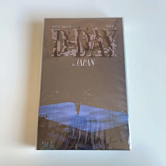 SUGA AGUST D TOUR D-DAY en JAPÓN 2 Blu-ray Photobook PROV-4039 con