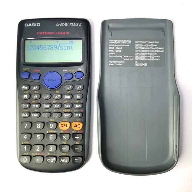 Casio fx82au hotsell plus ii manual