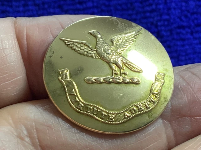 PATON Fam. SCOTLAND BELLED SPARROW HAWK 27mm GILT LIVERY BUTTON FIRMIN 1826-38