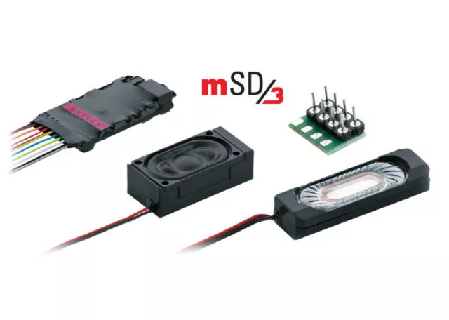 Märklin H0 60985 - Märklin SoundDecoder mSD3 Dampflok-Geräusch NEM-652  Neuware