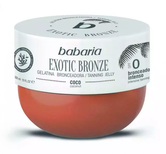 Babaria EXOTIC BRONZE Coconut Tanning Jelly  Bräunungscreme 300ml