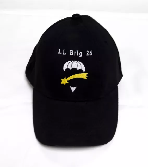 Baseballcap LLBrig 26 schwarz,Sammlerstück,Fallschirmjäger,Luftlandebrigade 26