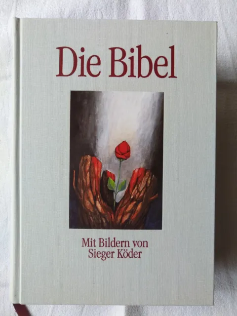 Die Bibel mit Bildern von Sieger Köder, Einheitsübetsetzung; Leinen i.Schuber